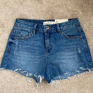 Brand new denim shorts with tag!